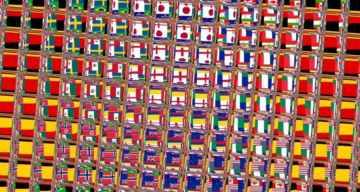 Symbolbild: Buntes Raster aus verschiedenen Flaggen. Foto: pixelio.net | Wilhelmine Wulff Symbolbild: Buntes Raster aus verschiedenen Flaggen. Foto: pixelio.net | Wilhelmine Wulff