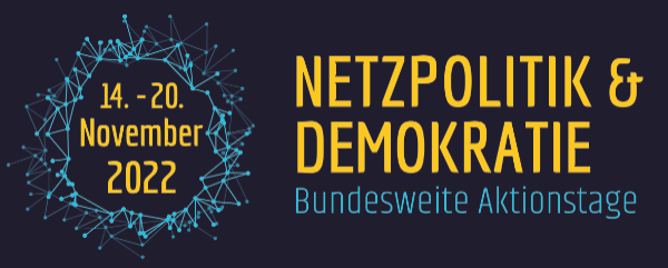 Logo Aktionstag Netztpolitik